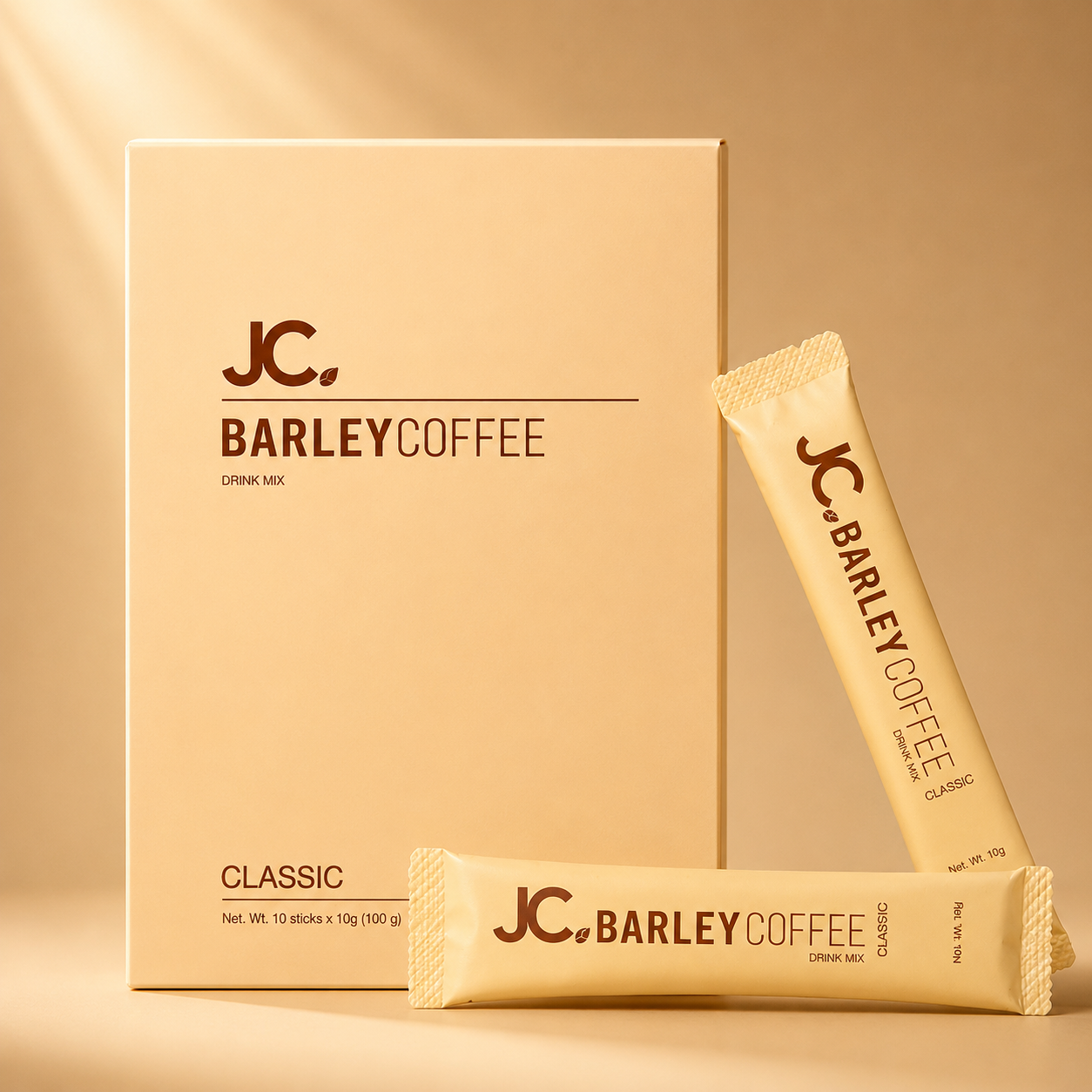 JC Barley Classic Coffee product packaging