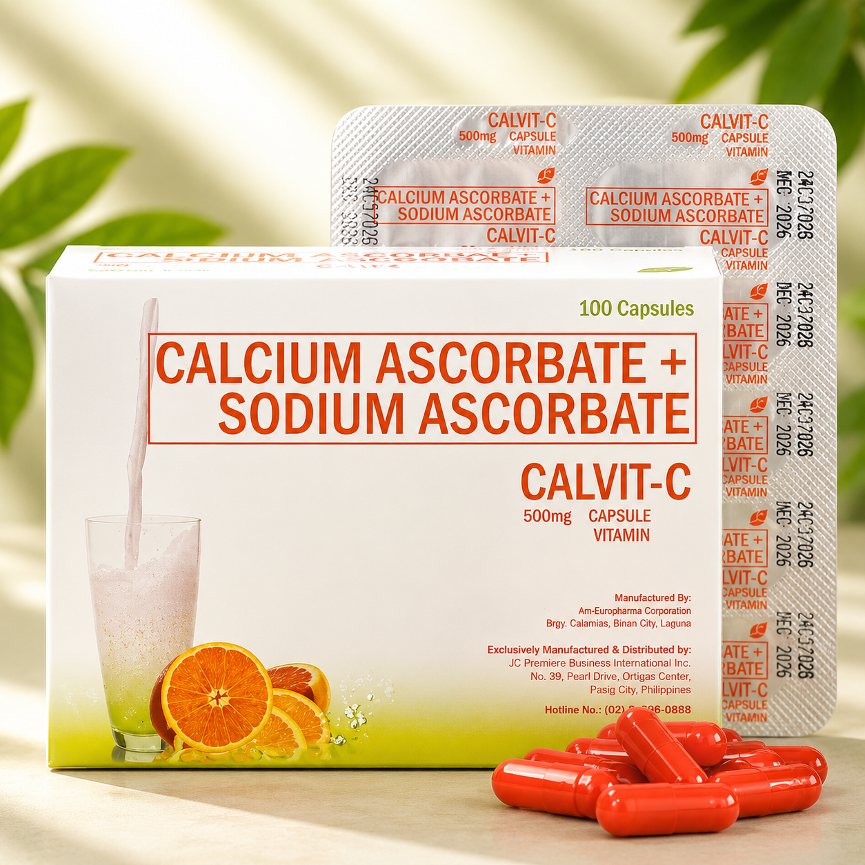 JC Calvit-C product packaging