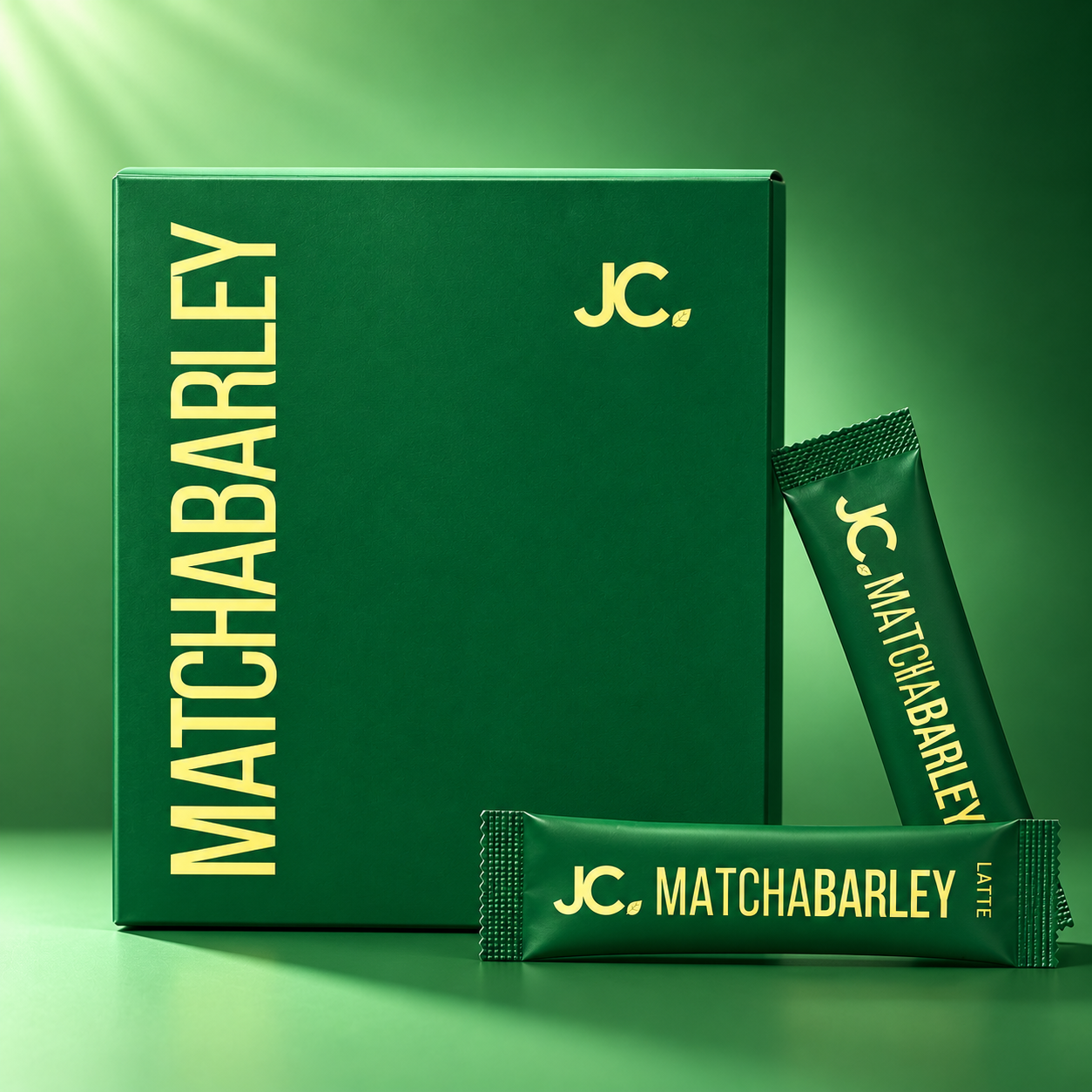 JC Matcha Barley product packaging