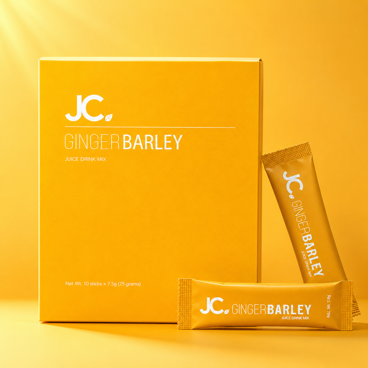 JC Organic Ginger Barley product packaging