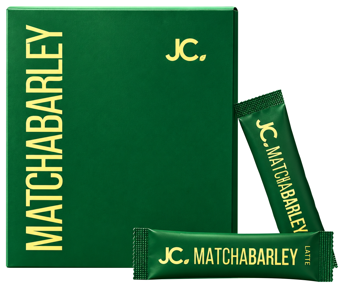 JC Matcha Barley product packaging