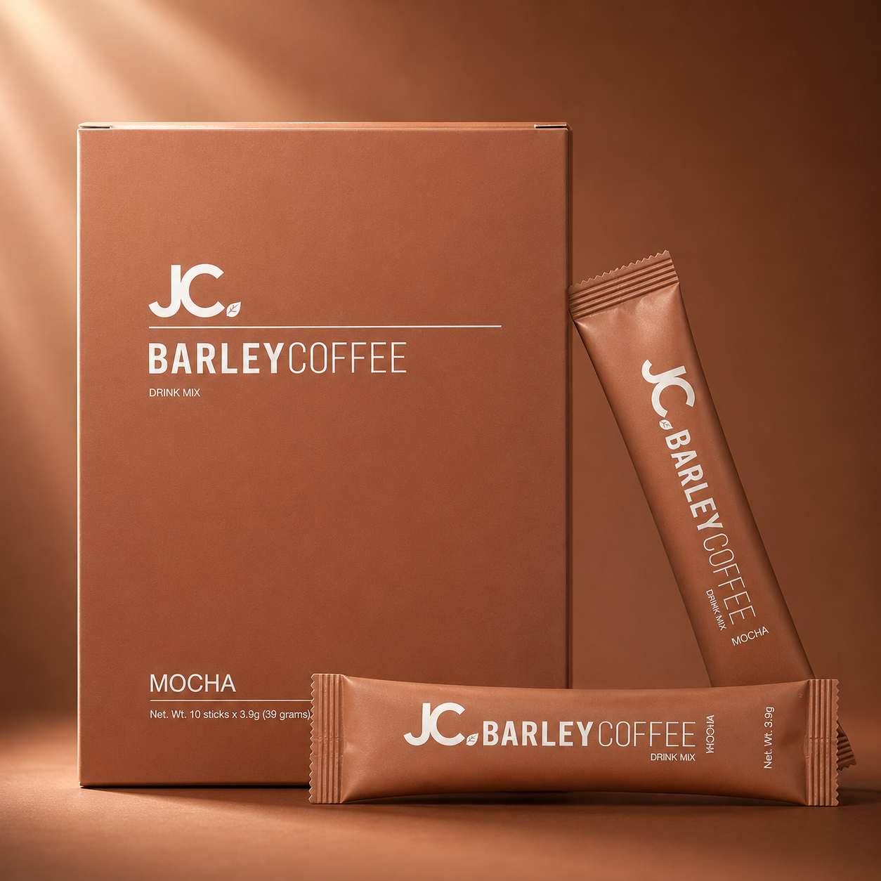 JC Barley Mocha Coffee product packaging