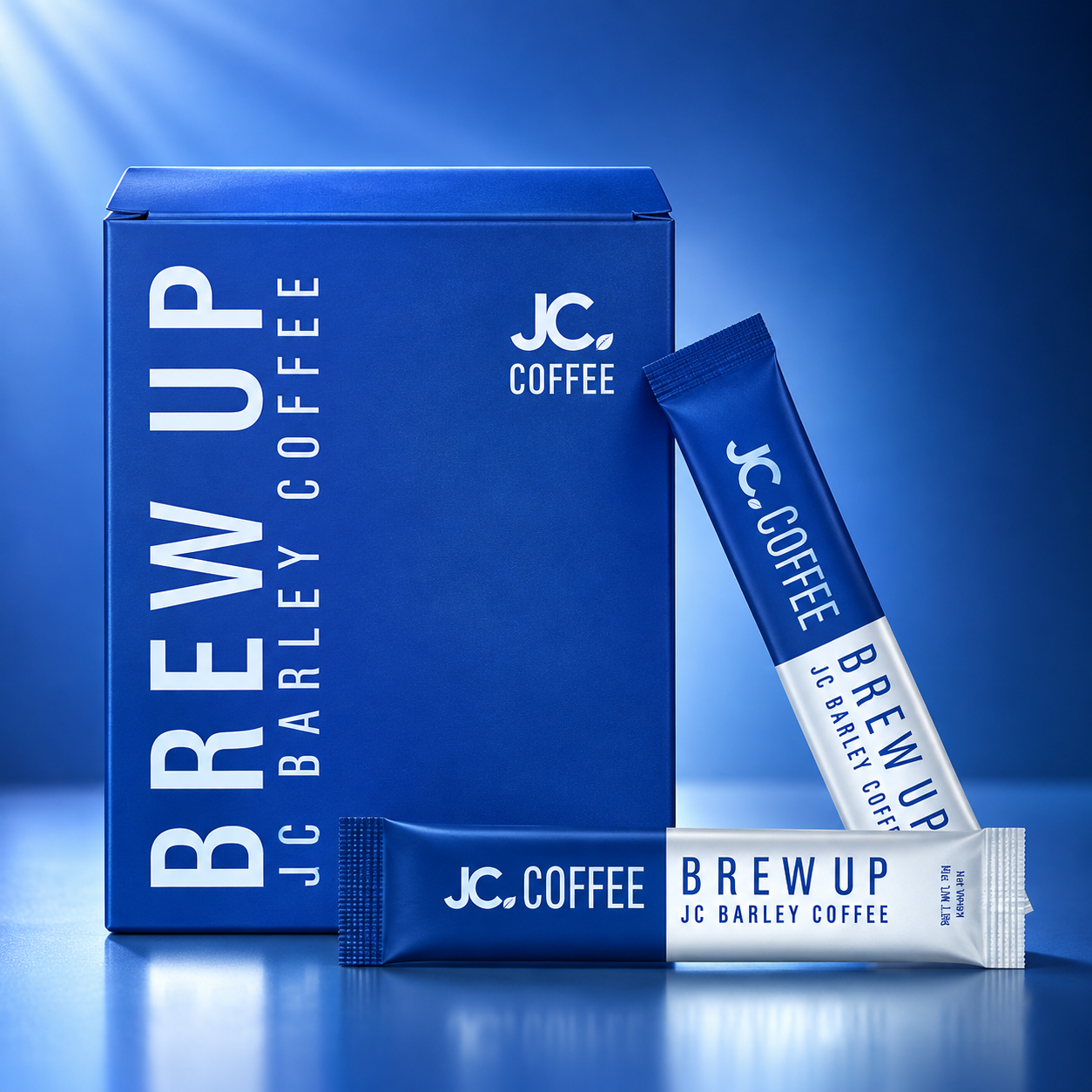 JC Brew Up Coffee product packaging
